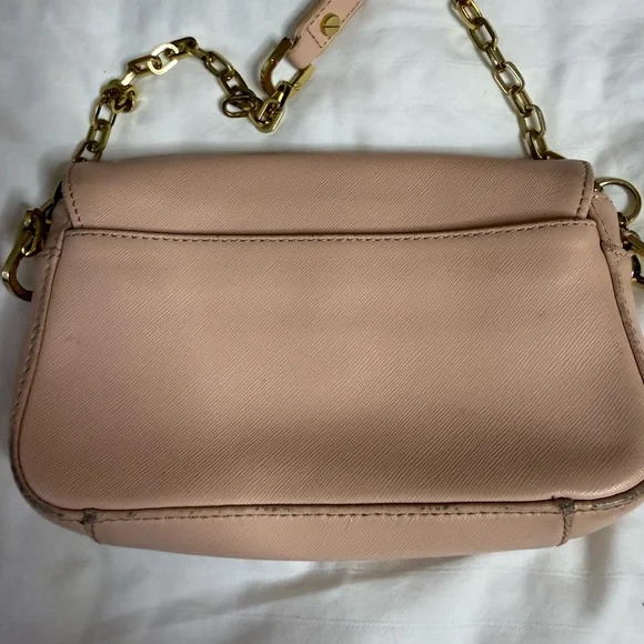 Tory Burch Blush Crossbody Bag with Gold Chain - Picture 6 of 8